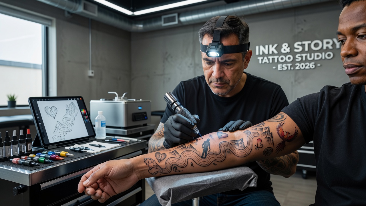 2026 Ink Artists: Mastering Sleeve Tattoo Storytelling Techniques