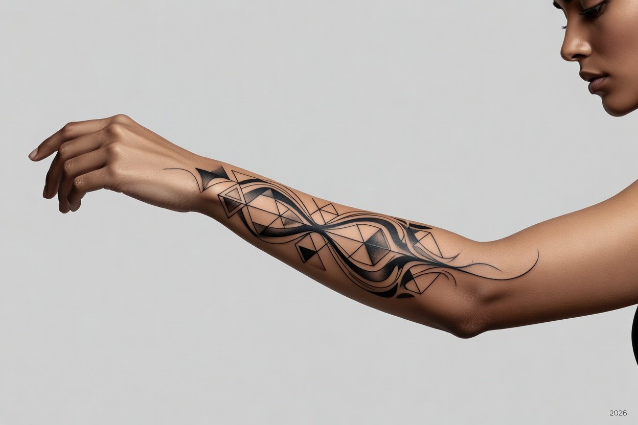 Abstract Tattoo Ideas: Creative Expressions for 2026