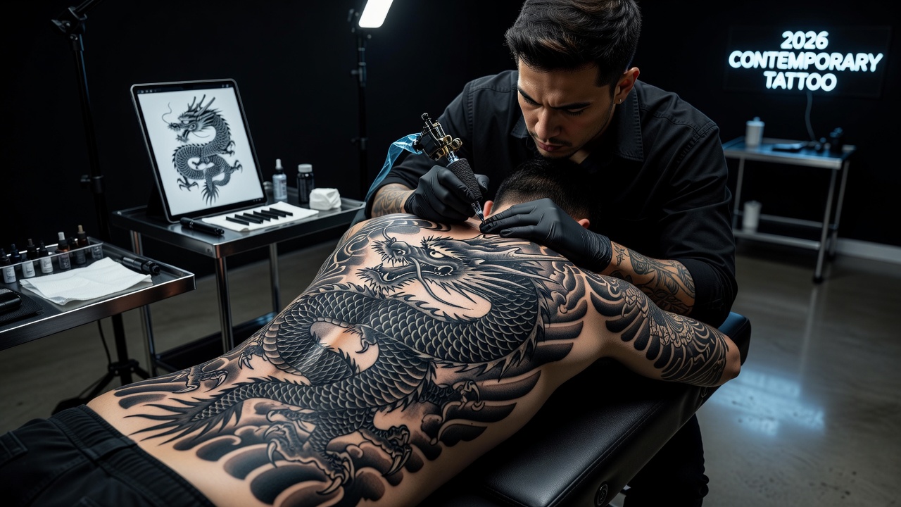 Advanced Shading Techniques for Blackwork Realism Irezumi 2026