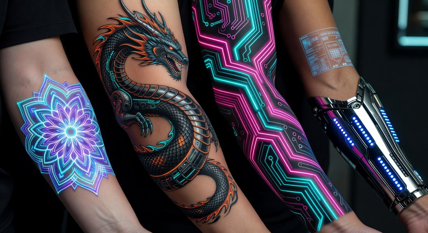 AI Tattoos 2026: Futuristic Modern Ink Designs