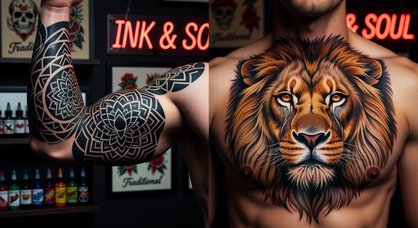 Blackwork vs Realism Tattoos: Styles, Trends & Irezumi
