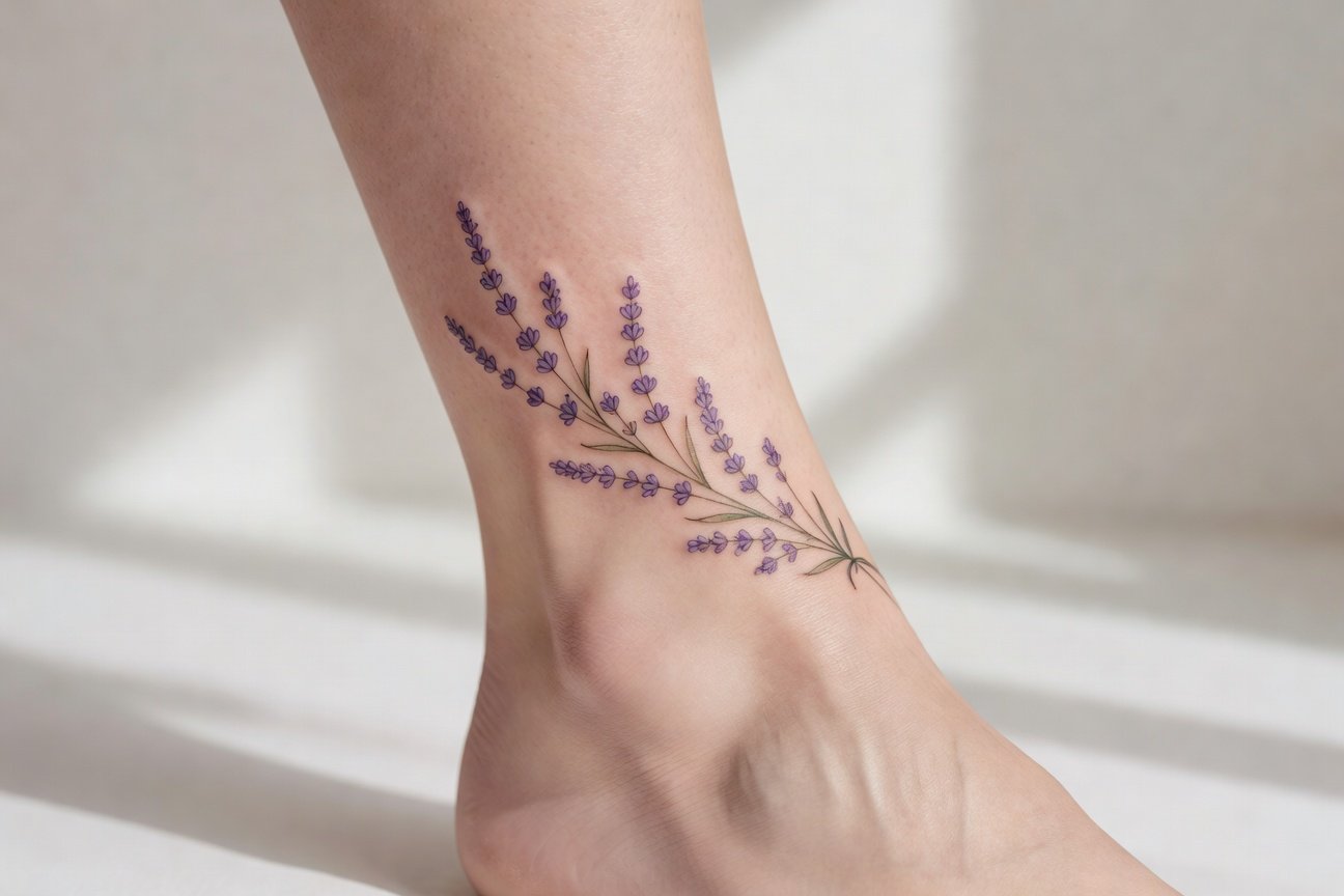 Delicate Ankle Tattoo Ideas for Subtle Self-Expression