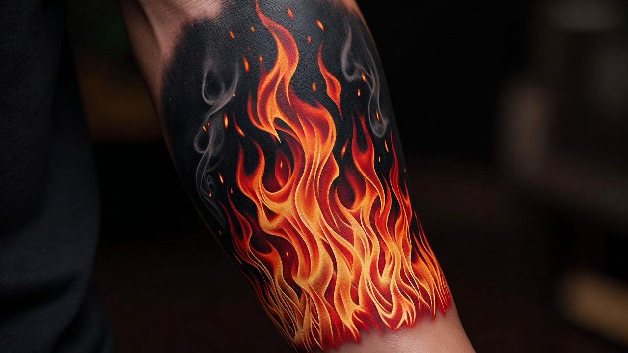Flame Tattoo Symbols: Meanings of Fire, Passion & Renewal