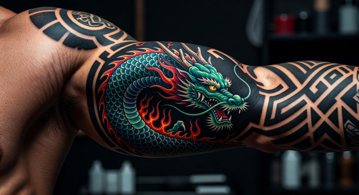 Irezumi Blackwork Fusion: 2026 Tattoo Trends