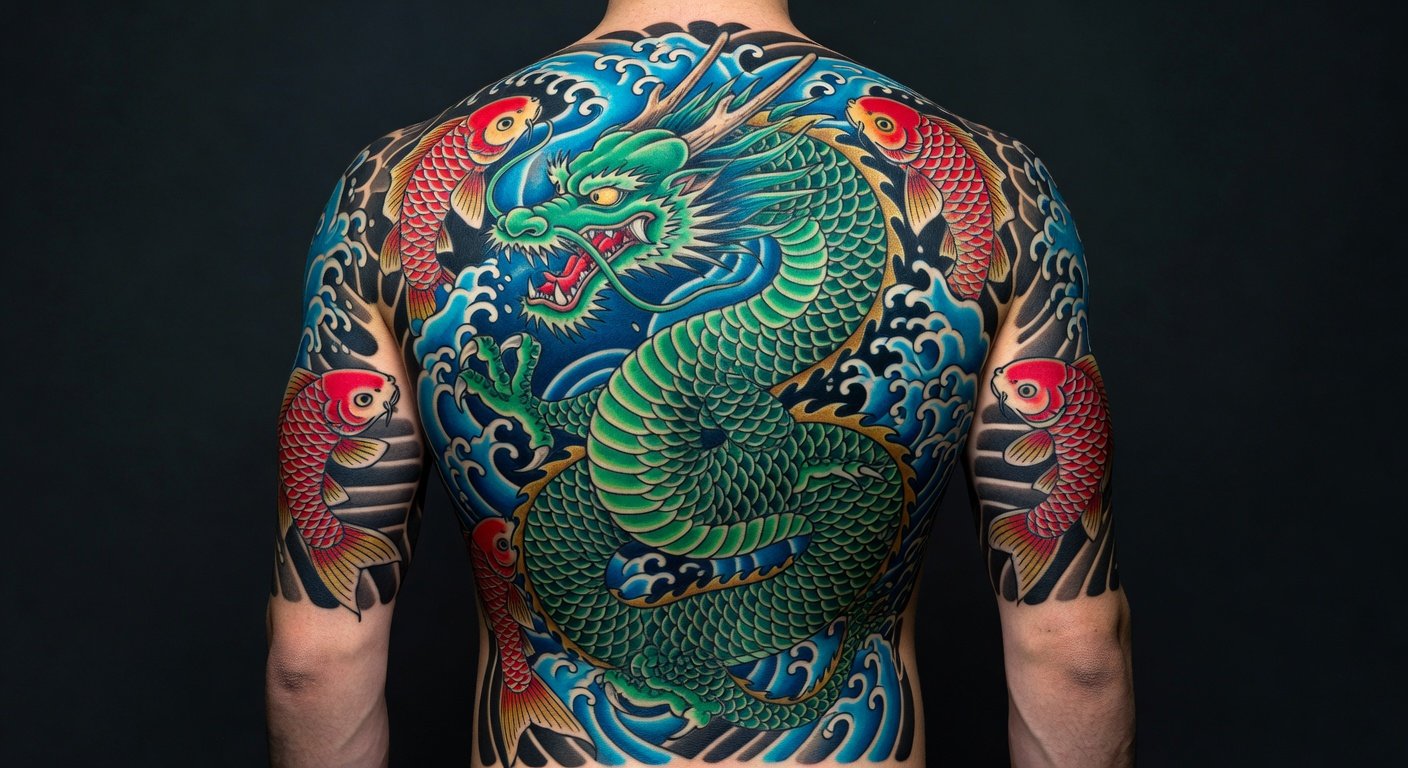 Irezumi Tattoo Ideas: Dragons & Koi for 2026