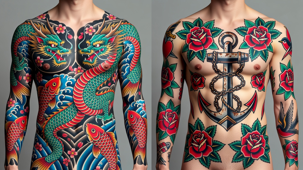Irezumi vs Western Tattoos: Traditional Ink Comparison 2026