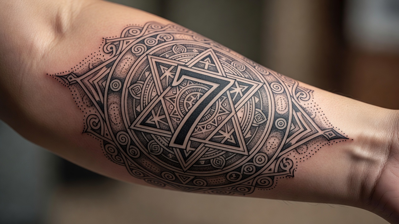 Numerology Tattoo Symbols: Number Meanings in Body Art