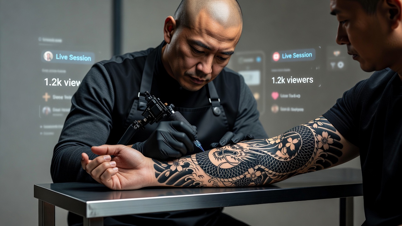 Social Media's Impact on Blackwork Realism Irezumi Trends 2026