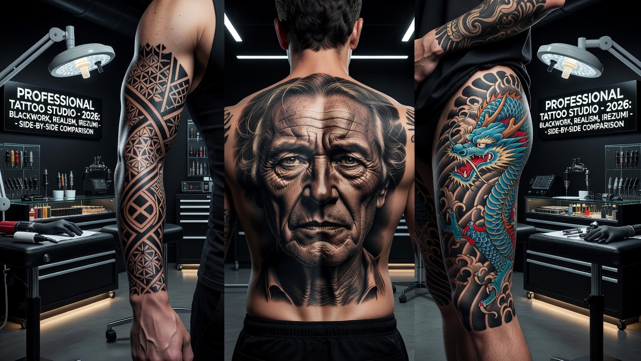 Tattoo Pain Guide: Blackwork vs Realism vs Irezumi 2026