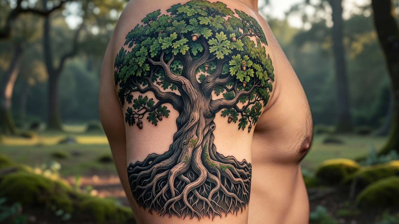 Tree Tattoo Symbolism: Meanings of Roots, Branches & Growth